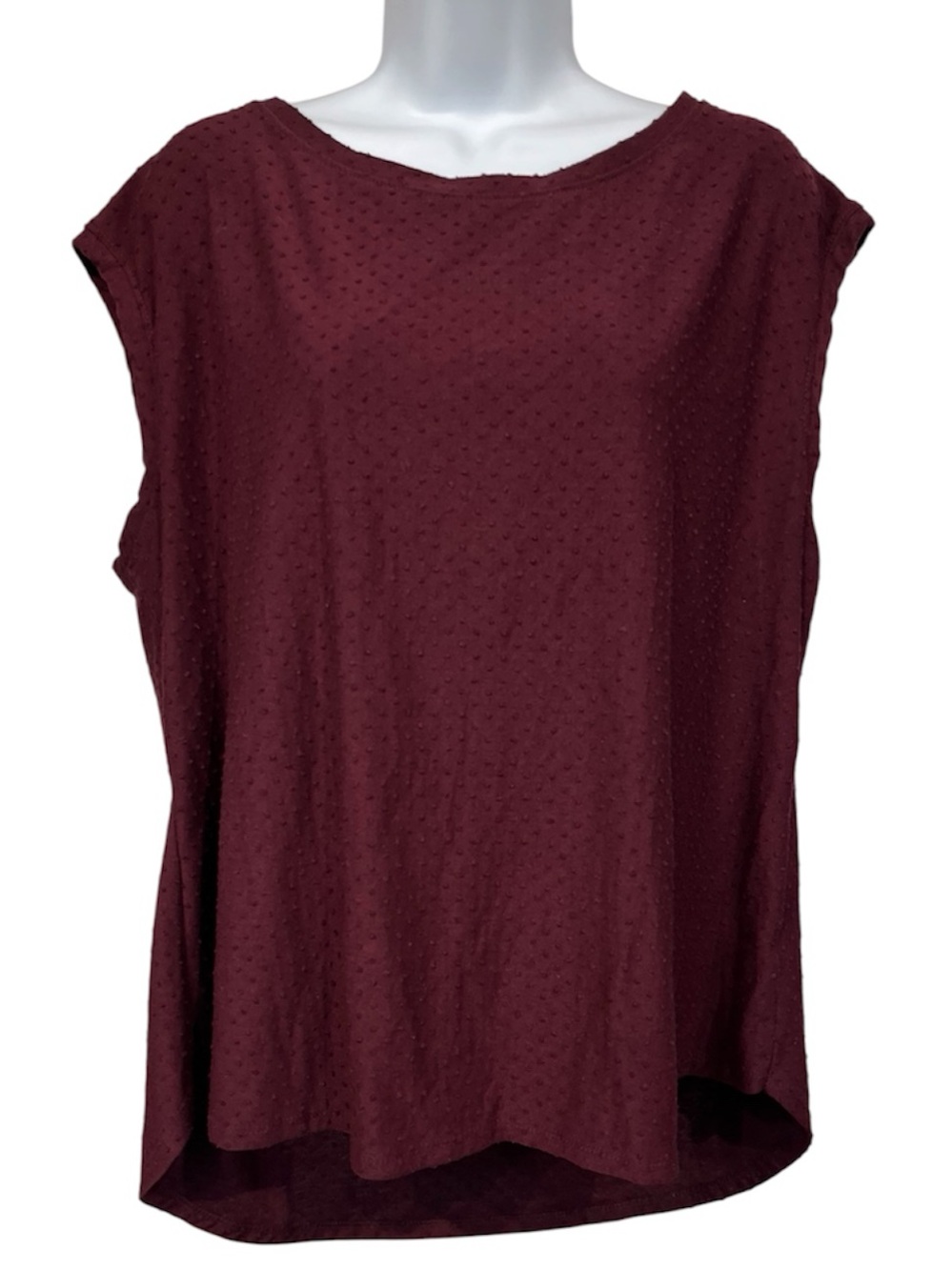 Elle Swiss dot blouse size XL
